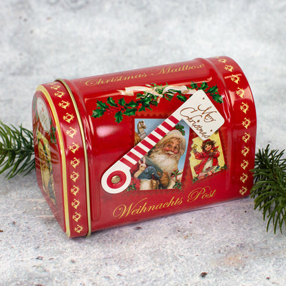 Rote Christmas Mailbox von Heidel als süßes Weihnachtsgeschenk