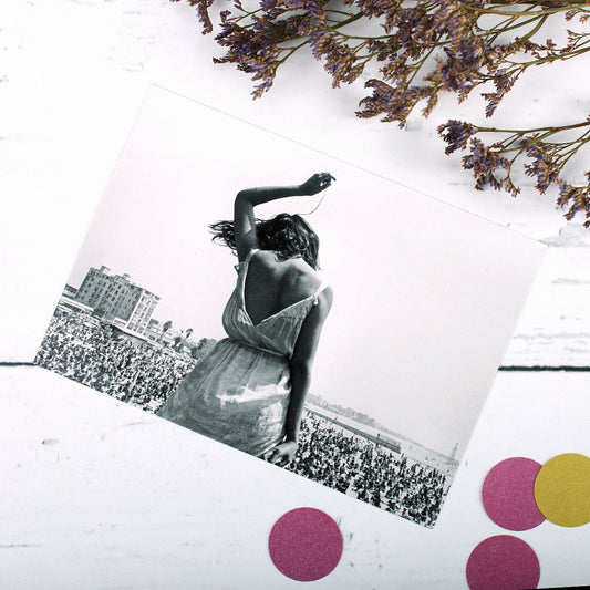 Postkarte - Strand und Urlaub