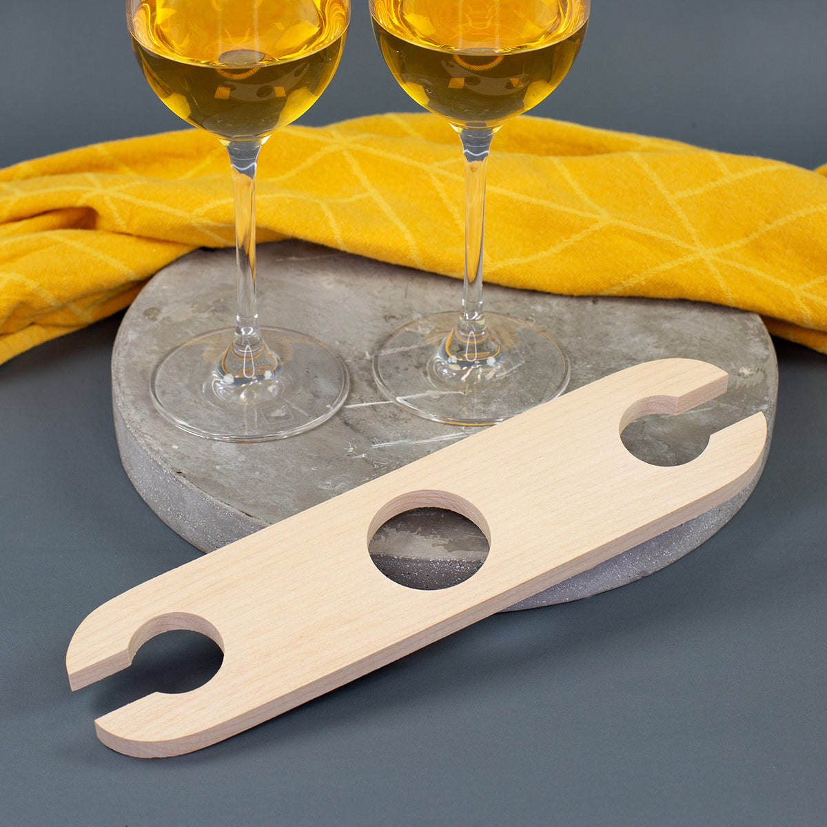 Wein-Butler aus Buchenholz –