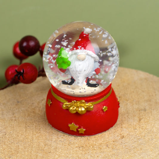 Mini Schneekugel mit Wichtel in 4 Varianten | Wichtelgeschenk