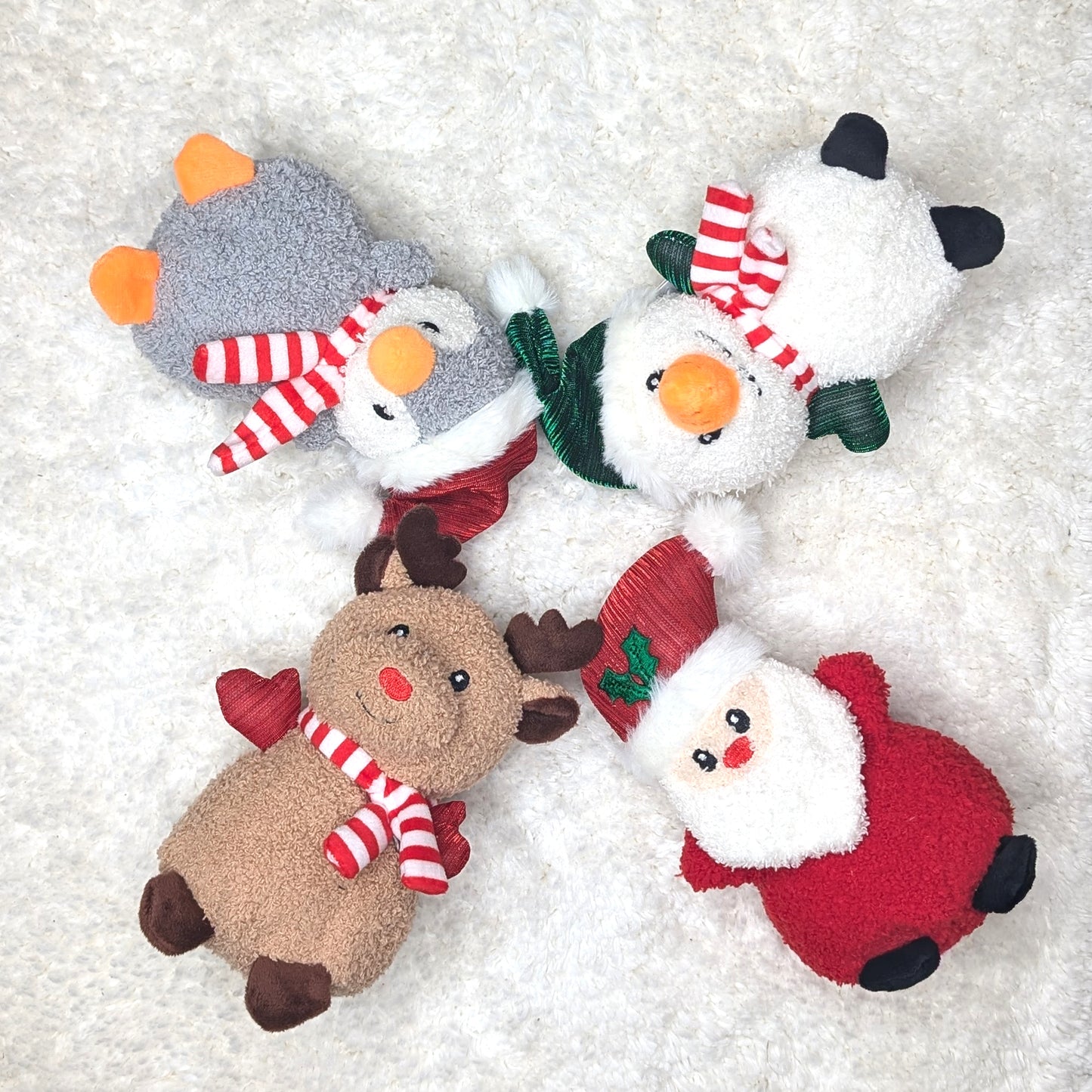 Weihnachts-Stofftiere in 4 Varianten | Kuscheltiere