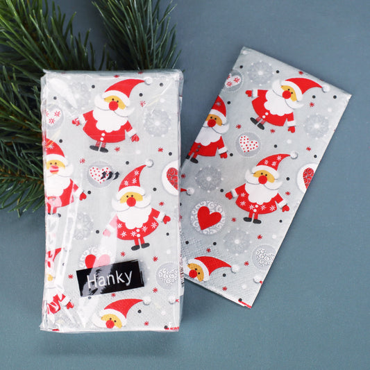 Taschentücher - lustiger Weihnachtsmann