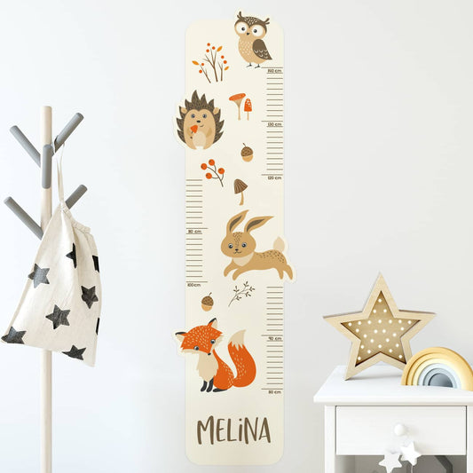 Wandsticker mit Waldtieren als Motiv