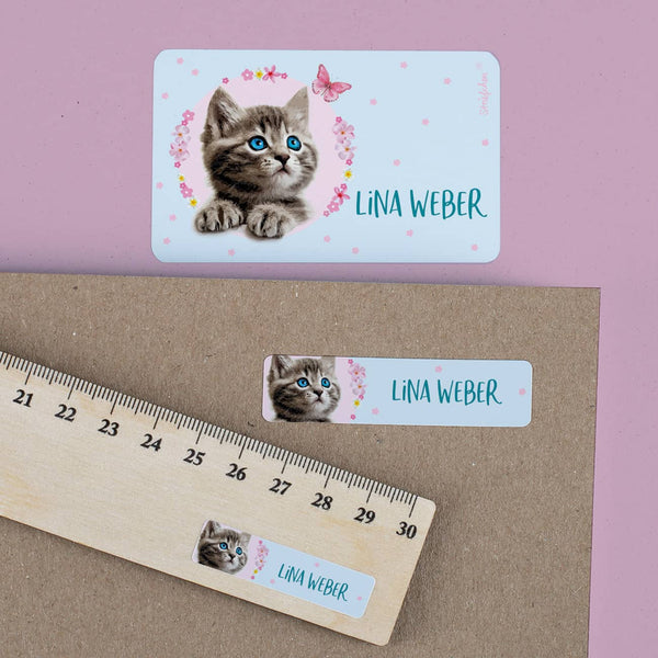 Sandylion Katzen Aufkleber-Set „Hat And Feet“ – Große Essentials-Aufkleber Für Sammelalben & Bastelprojekte