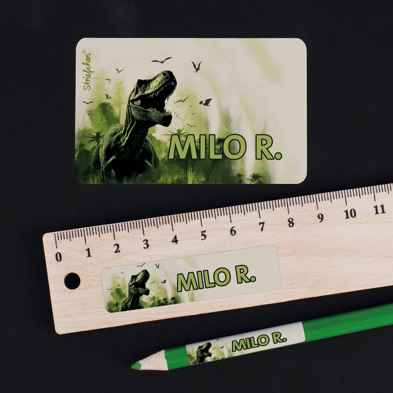 Striefchen® 100 Schuletiketten Mit Wunschname Motiv Pferd Ideal Zur