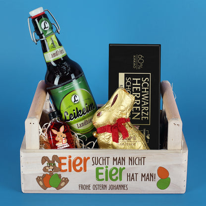 Ostergeschenkset - Eier sucht man nicht, Eier hat man!