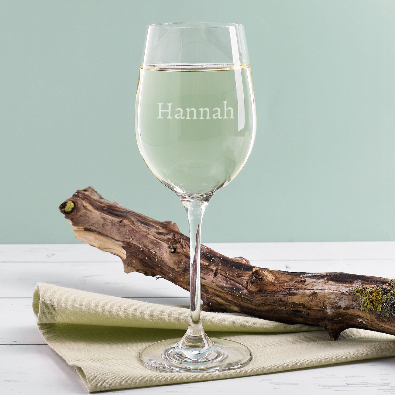 Geburtstagsset mit graviertem Glas, Wein und bedruckter Box