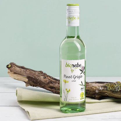 Bio Wein Geschenkset zu Weihnachten mit graviertem Glas und Box
