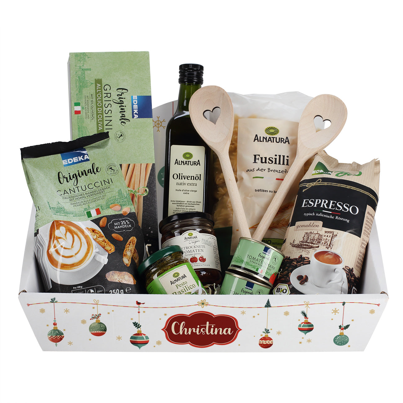 Geschenkkorb zu Weihnachten