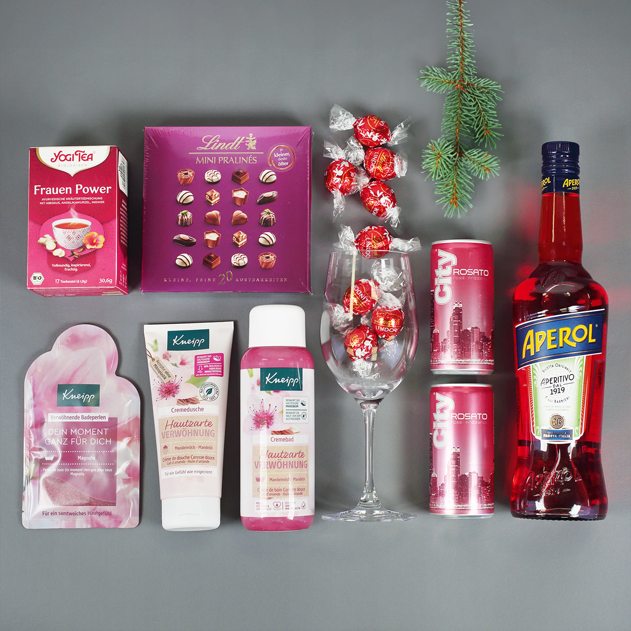 Geschenkkorb zu Weihnachten