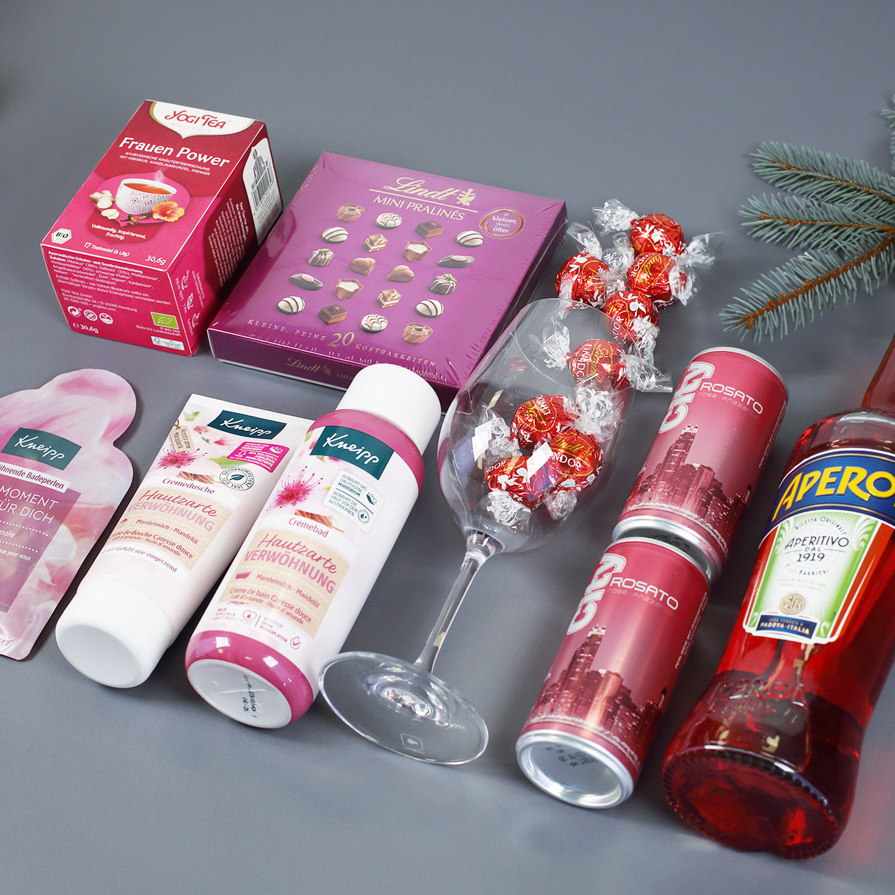 Geschenkkorb zu Weihnachten