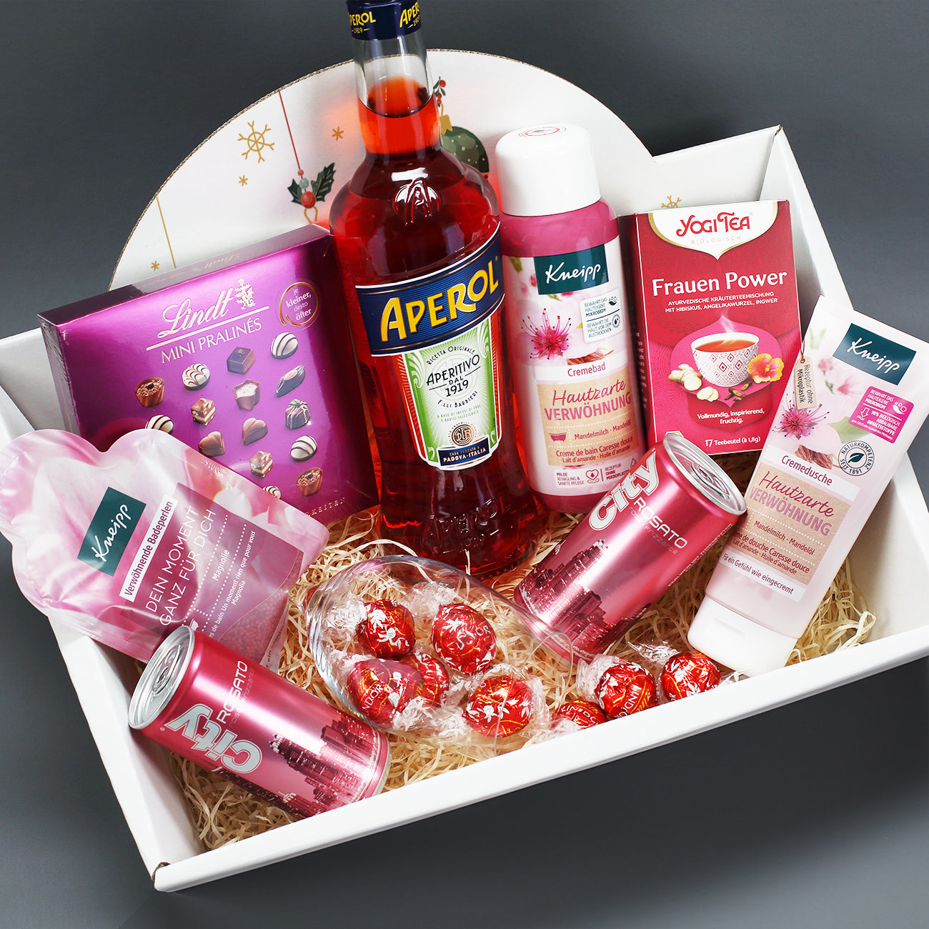 Geschenkkorb zu Weihnachten