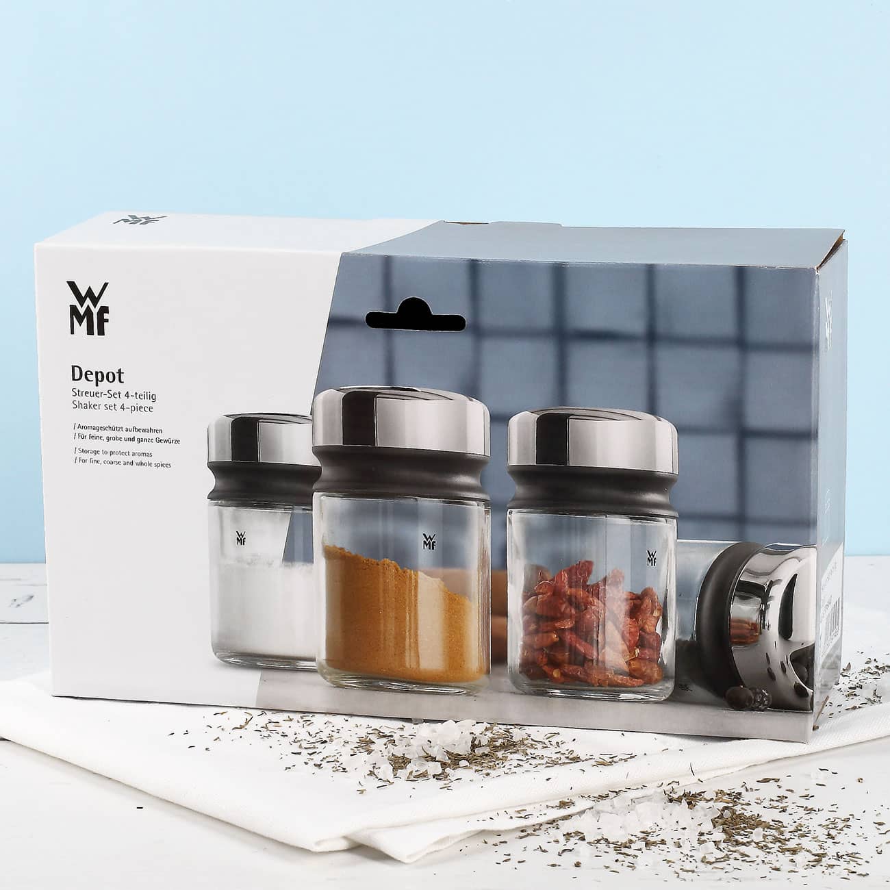 aufbewahrung wmf 4-teiliges WMF Streuerset mit Weihnachtsverpackung – geschenke-online.de