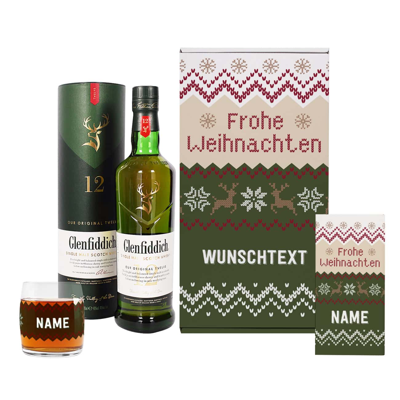 Whisky Geschenkset zu Weihnachten für Männer