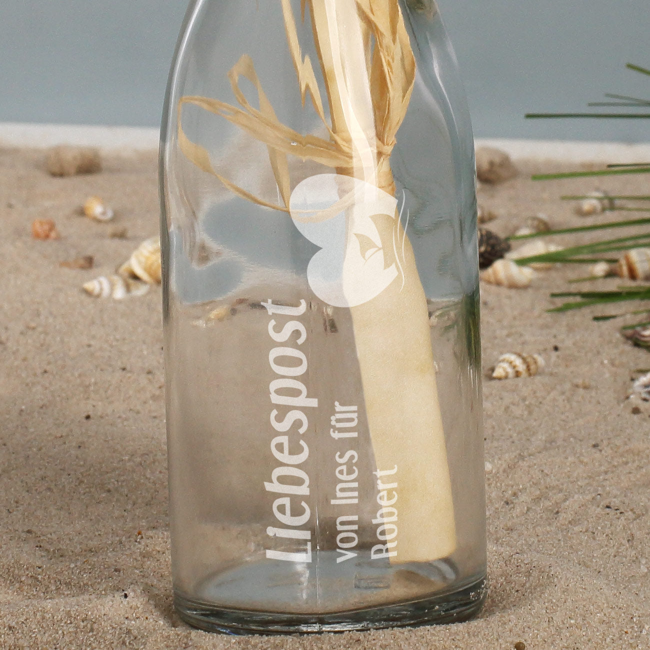 Liebespost aus der kleinen Flasche | Geschenk zum Valentinstag & Hochzeit