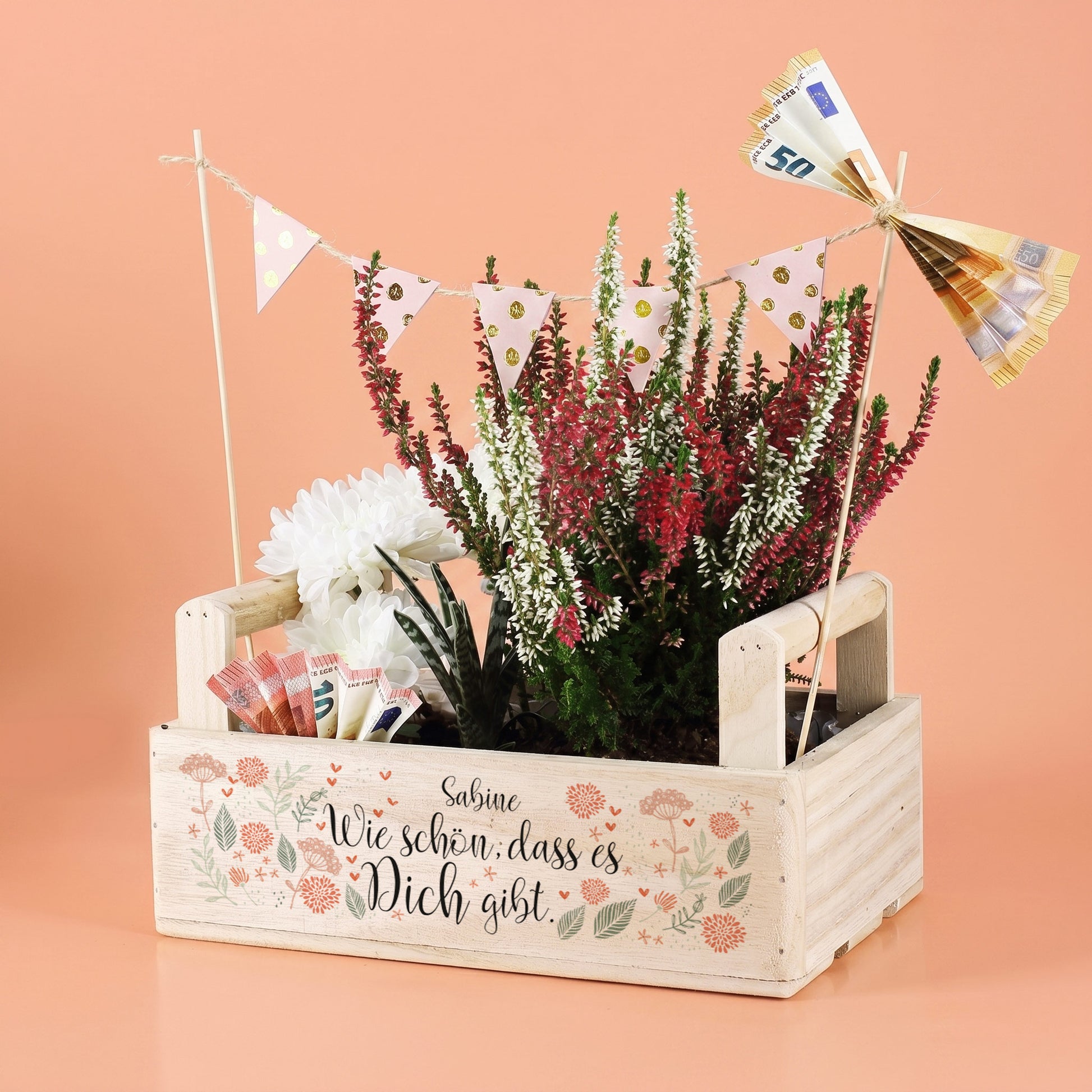 Pflanzkiste als DIY Geschenk