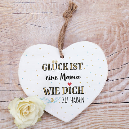 Personalisierbares Holzherz – Geschenk mit Wunschtext für besondere Menschen