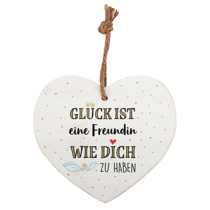 Personalisierbares Holzherz – Geschenk mit Wunschtext für besondere Menschen
