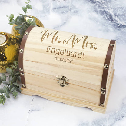 Schatztruhe zur Hochzeit
