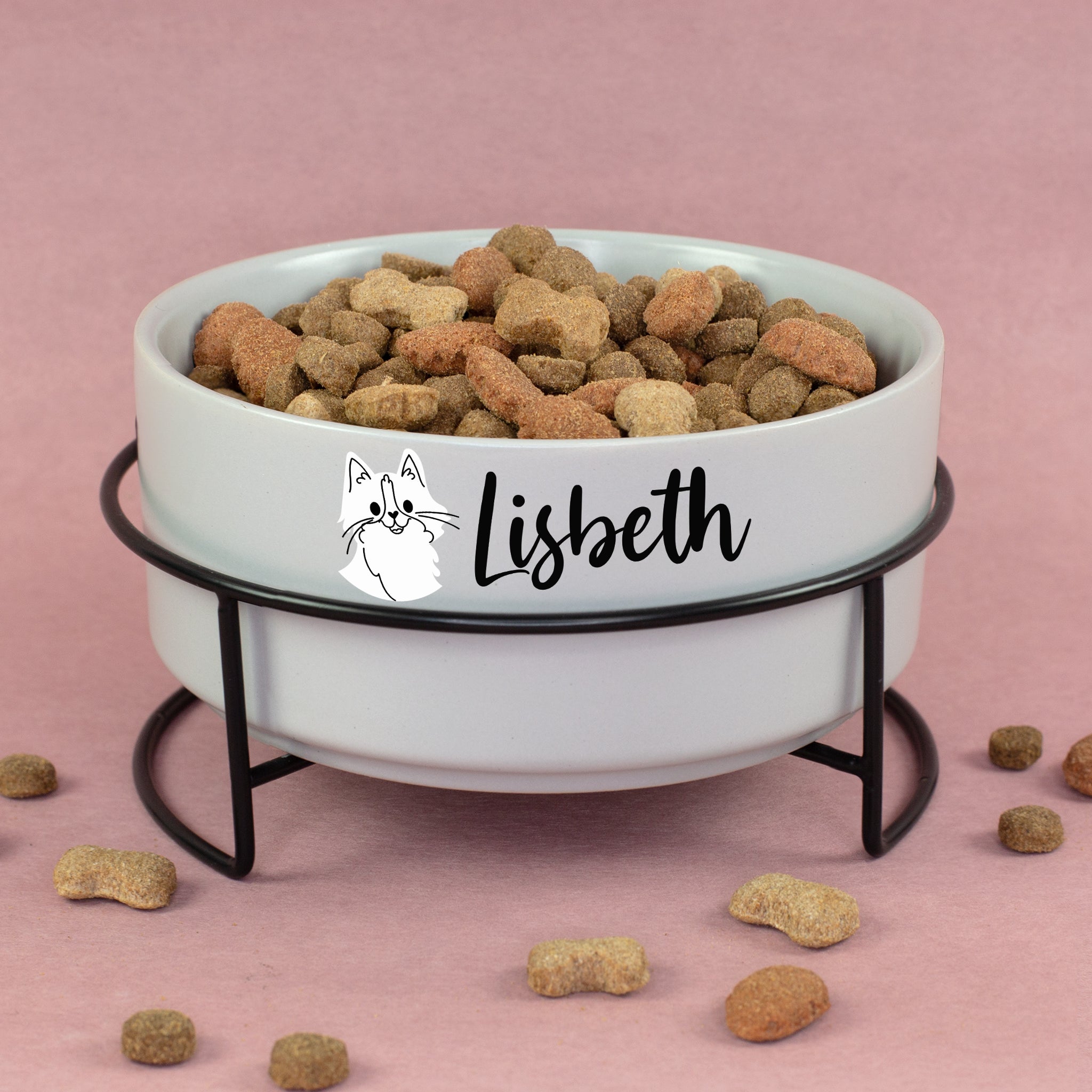 Personalisierter Katzennapf mit Name & Katzenmotiv von Ritzenhoff ...