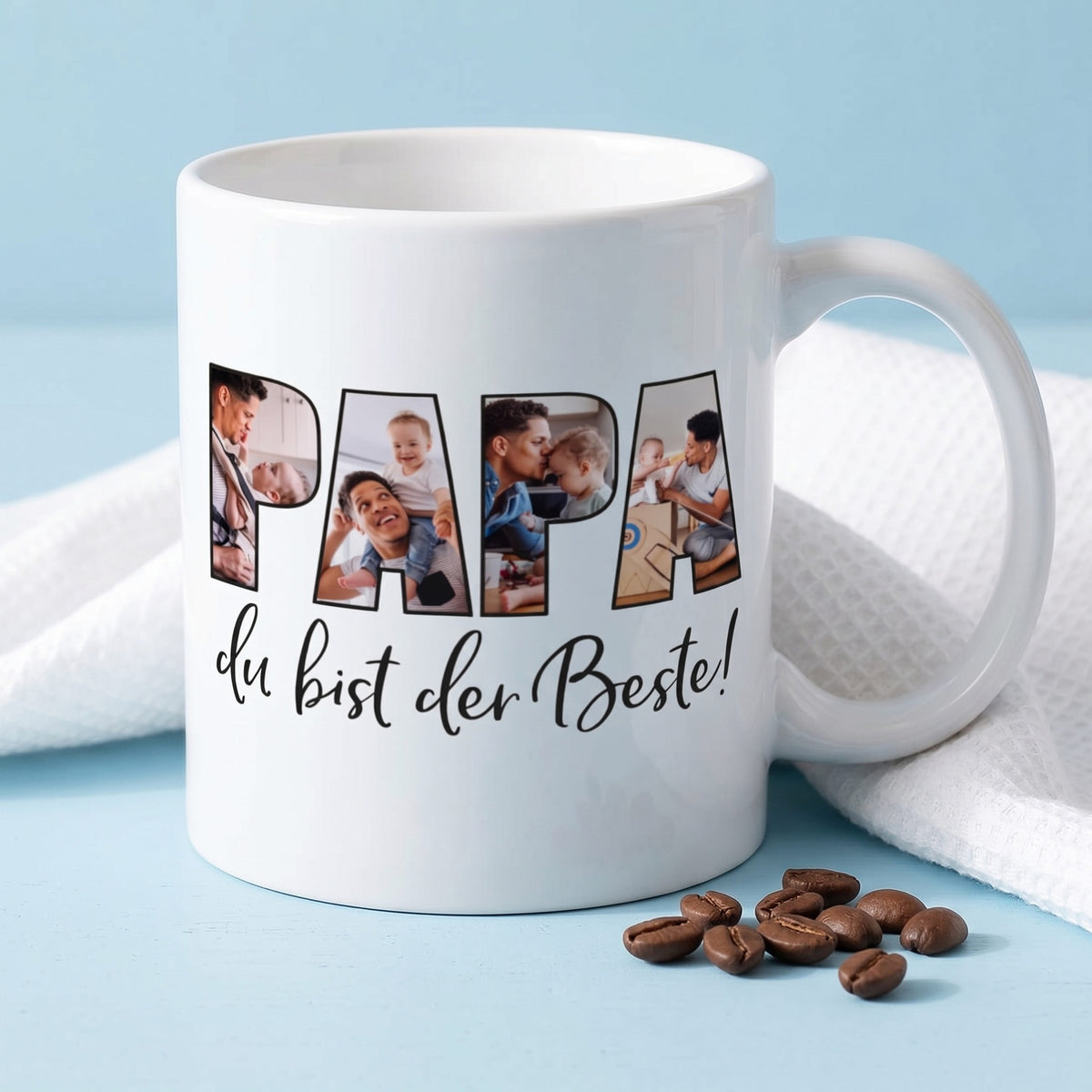 Fototasse für Papa