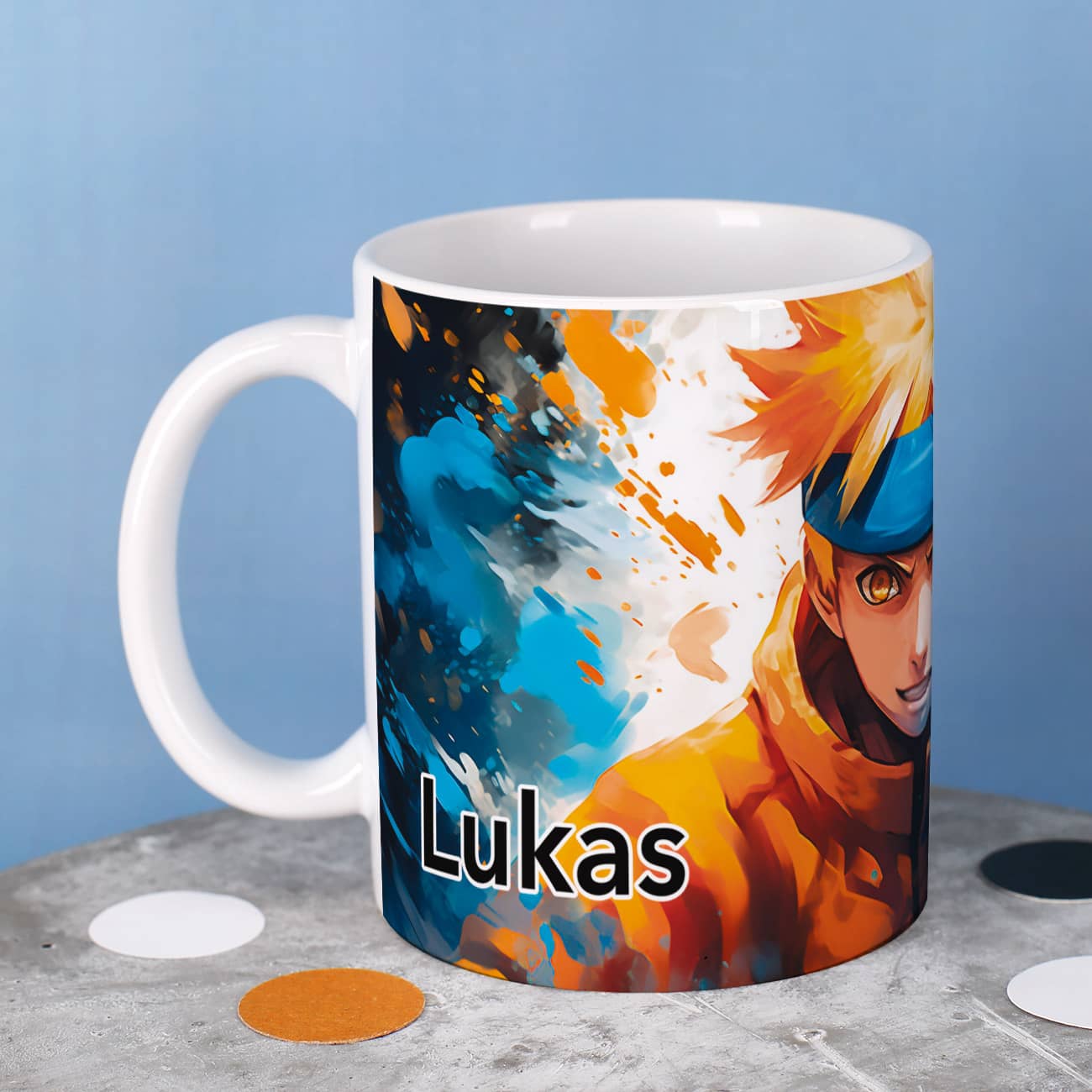 Kaffeetasse mit Ihrem Wunschnamen