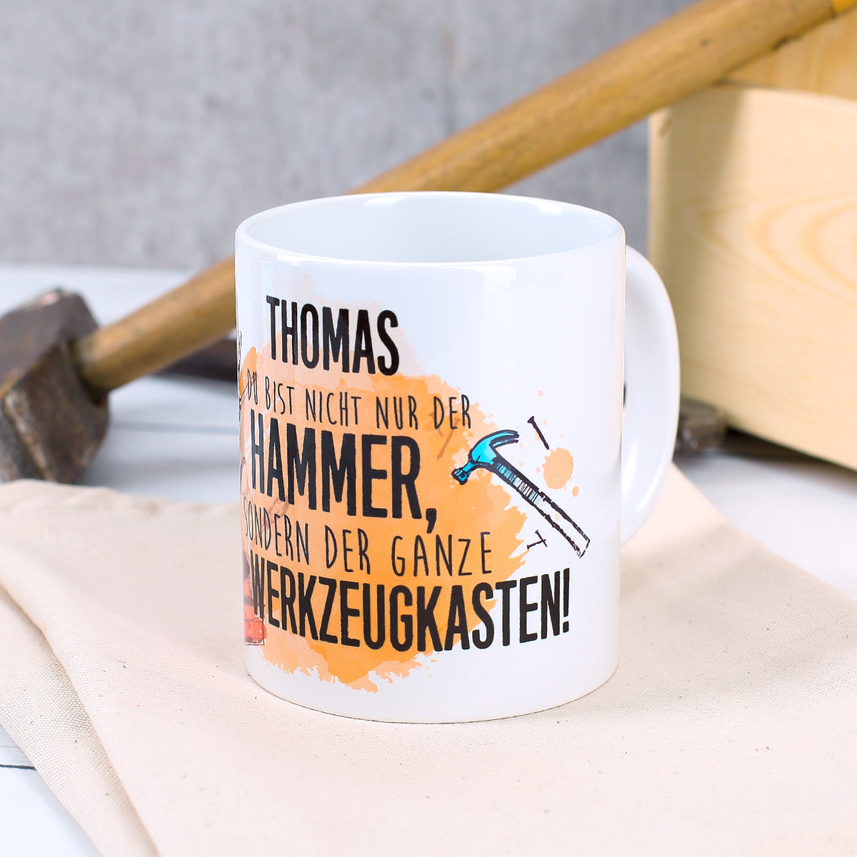 Tasse für Handwerker mit lustigem Spruch –