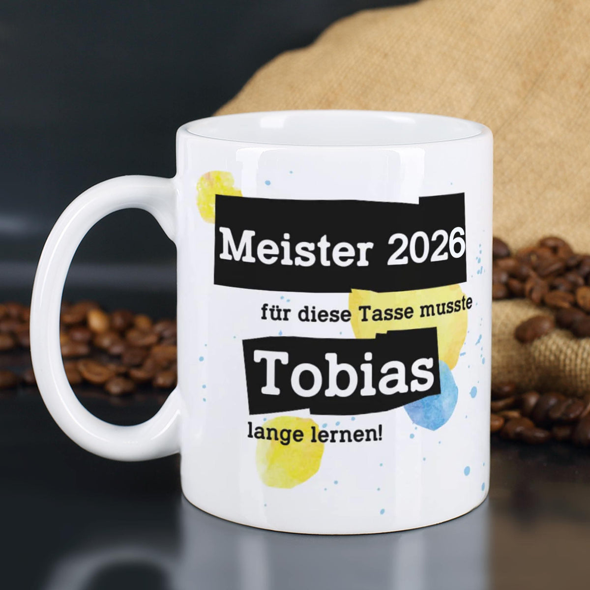 Tasse zum Abitur & Abschluss
