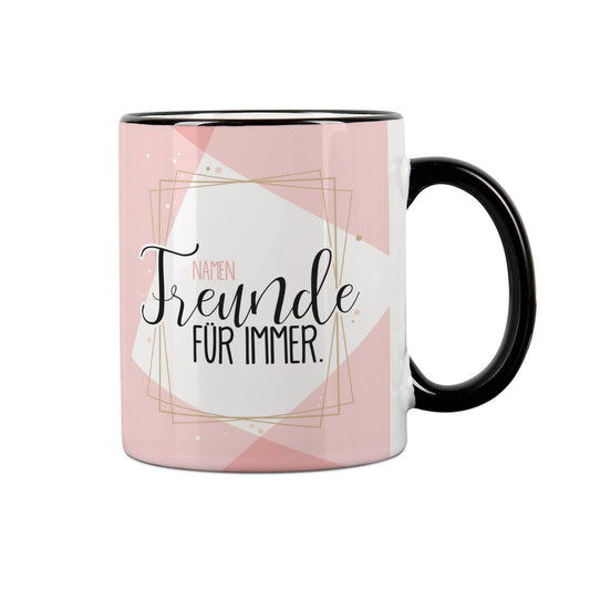 Freundschafts-Tasse mit Wunschnamen