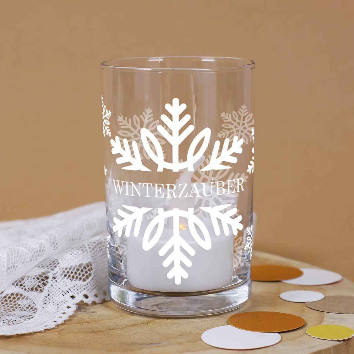 Teelichthalter zu Weihnachten