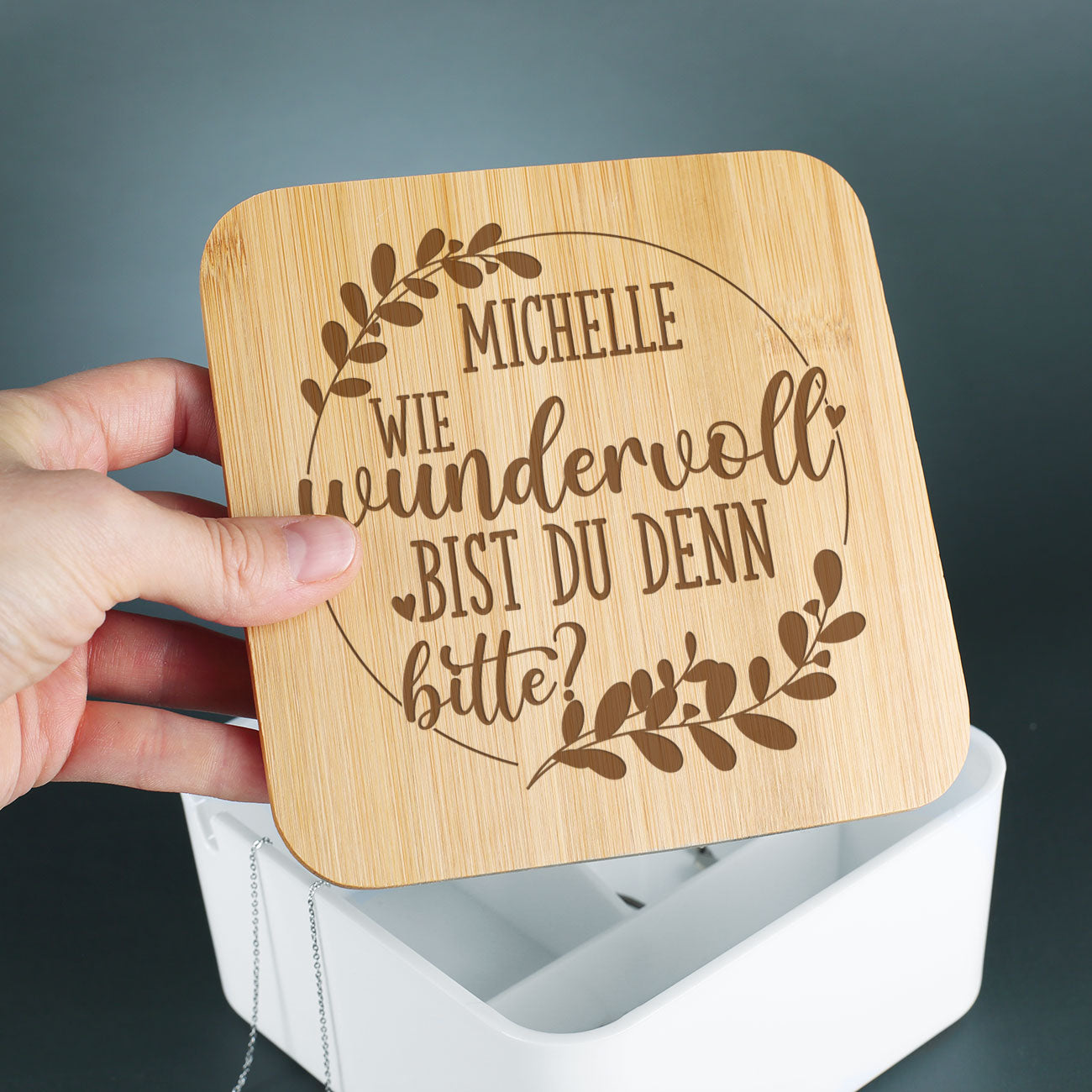 Aufbewahrung für Schmuck