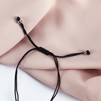 Nahaufnahme des Leonardo Armband in Silber - Lieblings - mit Ihrem Wunschtext graviert