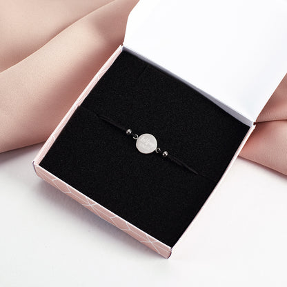 Leonardo Armband in Silber - Lieblings - mit Ihrem Wunschtext graviert