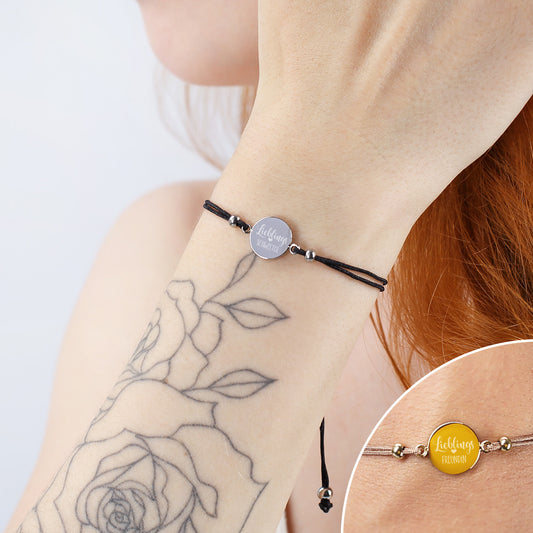 Variantenbild des Leonardo Armband - Lieblings - mit Ihrem Wunschtext graviert