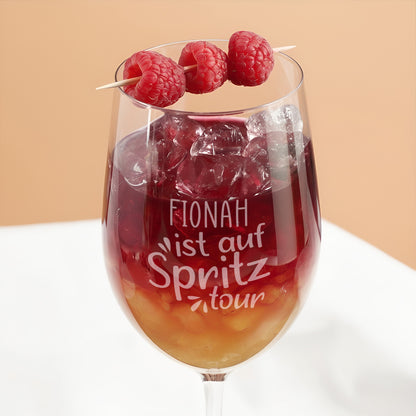 Aperolglas von Leonardo mit Gravur