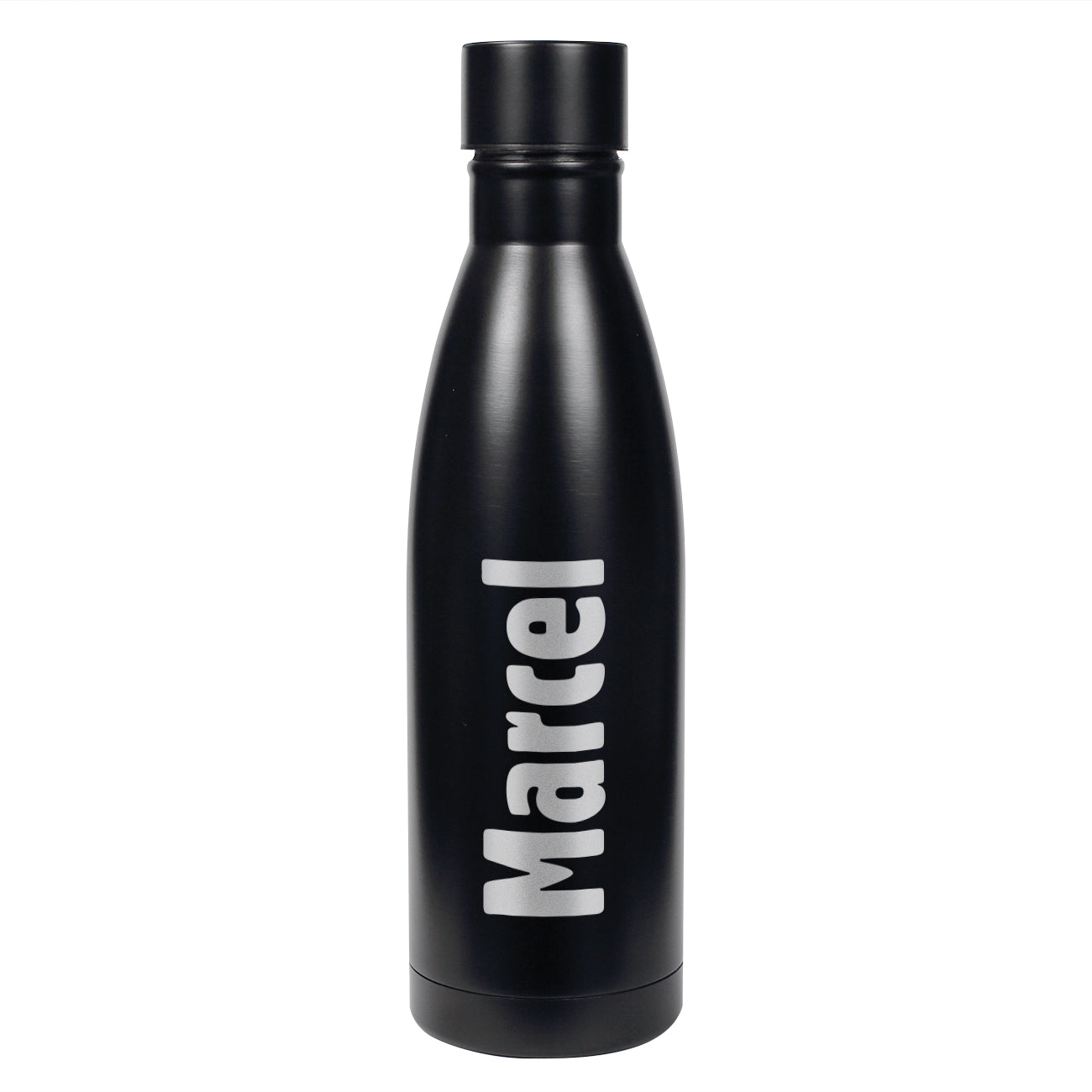 Thermosflasche in zwei Farben mit Ihrem Wunschnamen