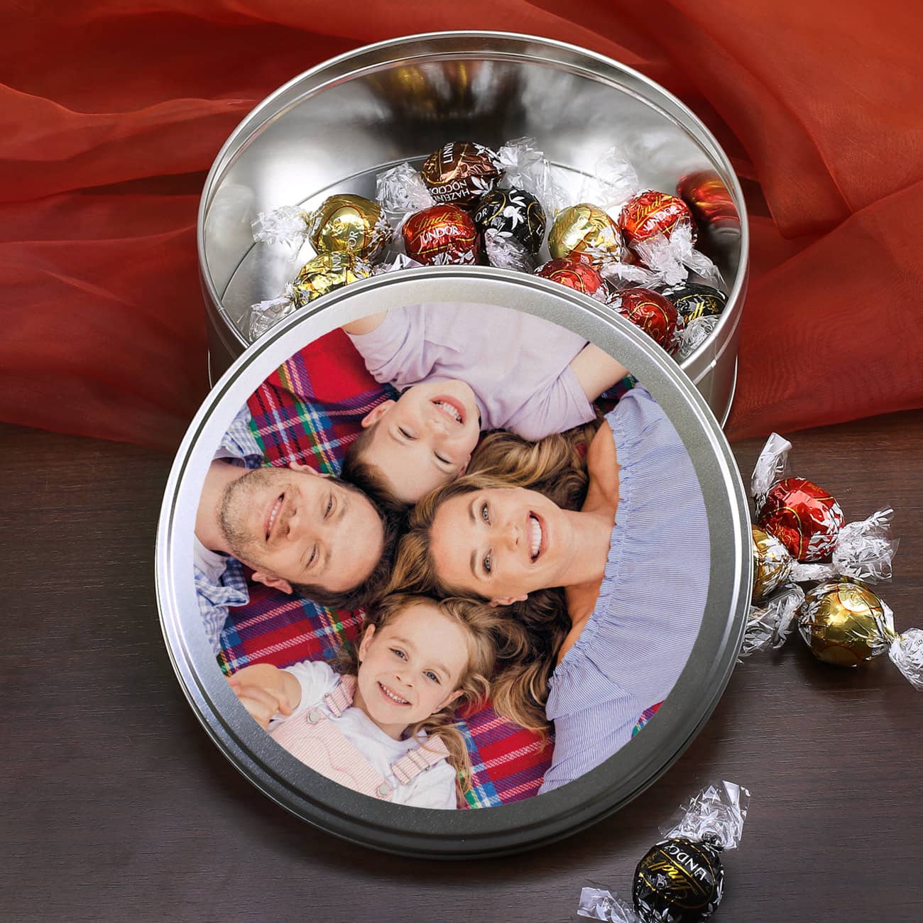 Geschenkdose mit Ihrem Foto personalisiert