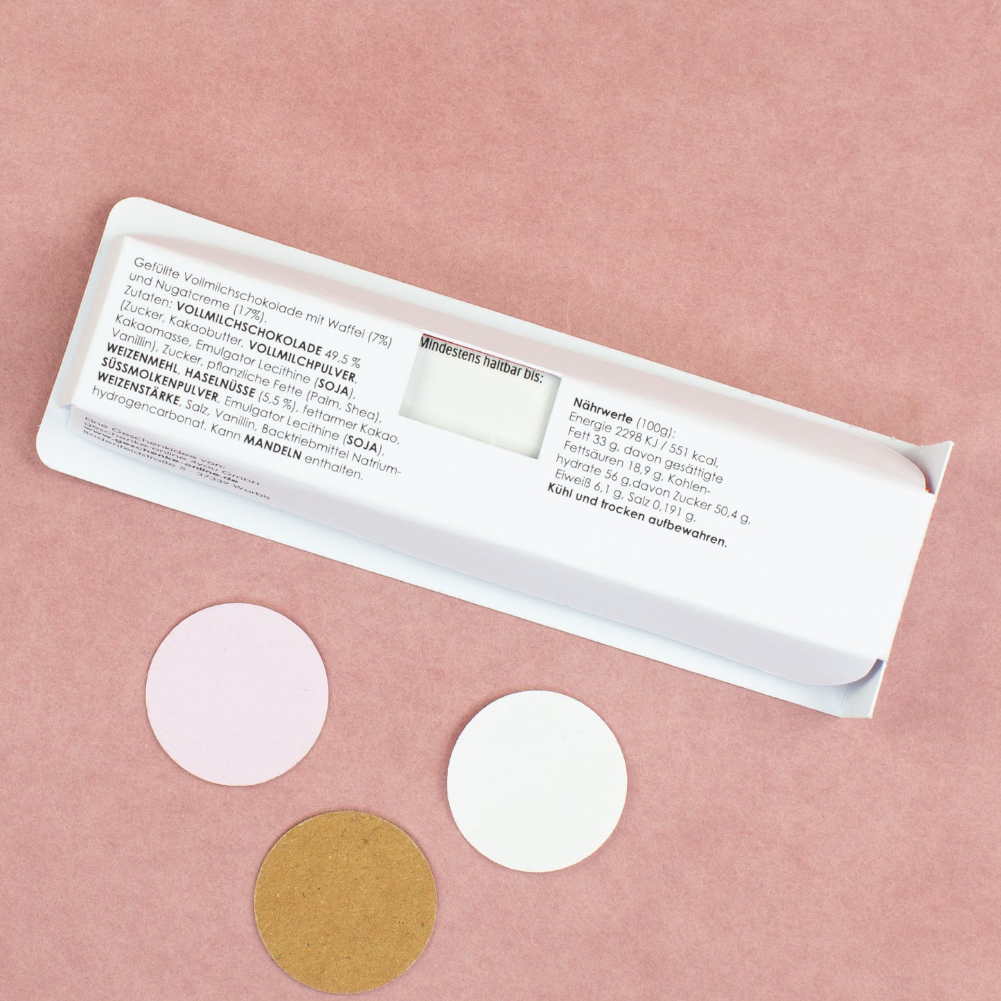 Kleines Ostergeschenk mit duplo Riegel Frohe Ostern du Hase personalisierte Schokolade