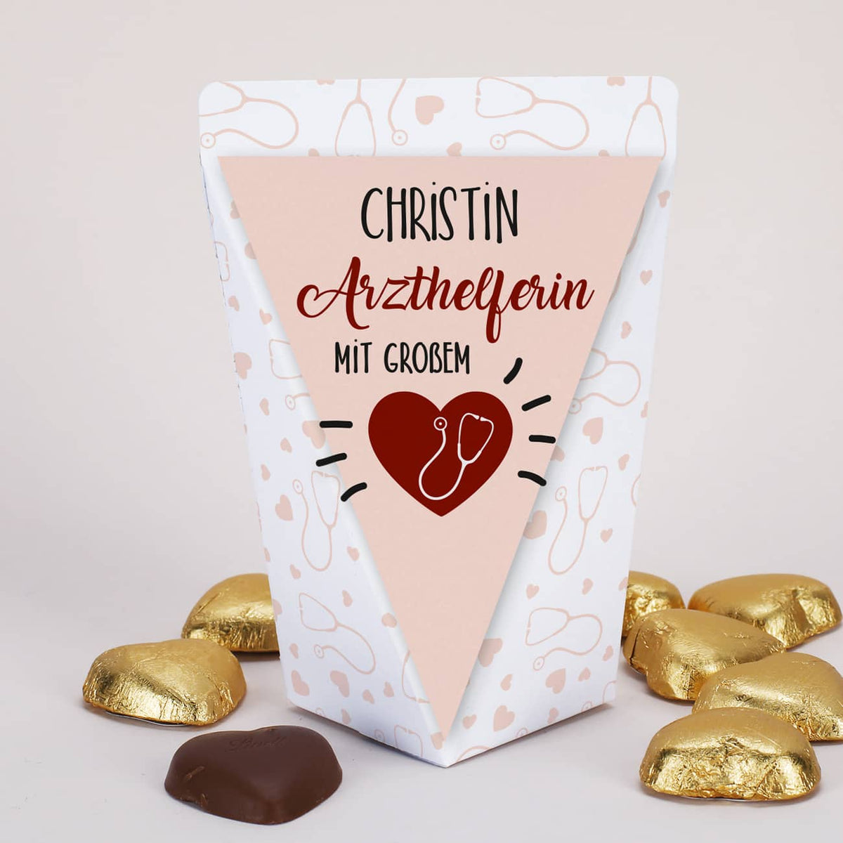 Dankeschön-Geschenk mit feinschmelzender Lindt-Schokolade