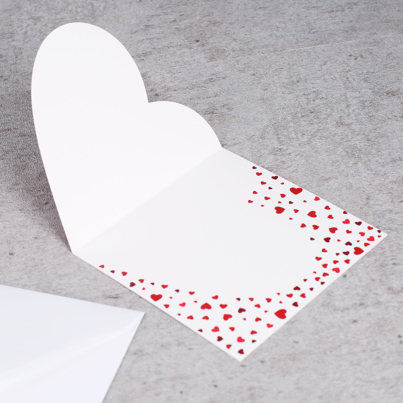 You are my valentine - Klappkarte mit Name und polygonalem Herz