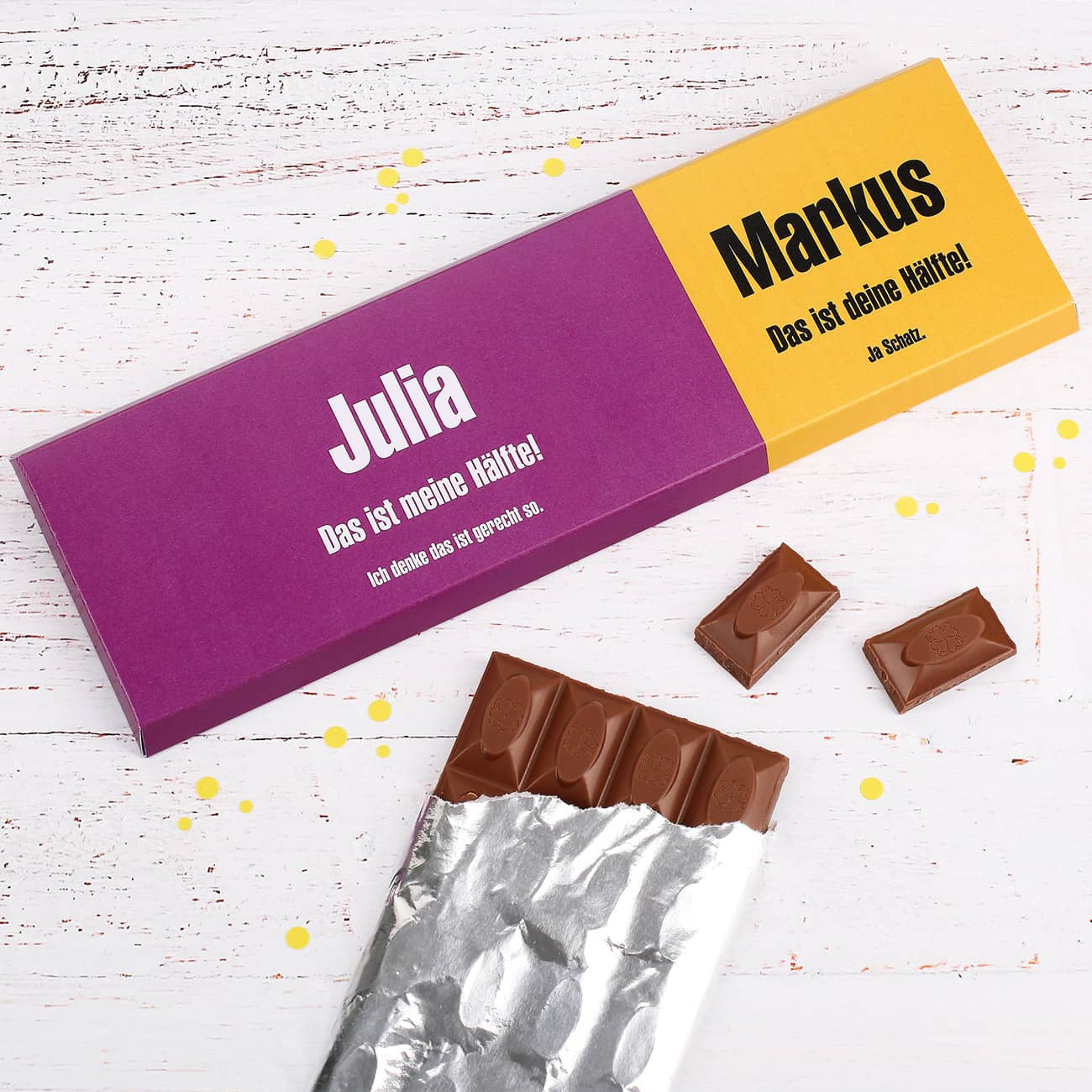 Schokolade für Paare 