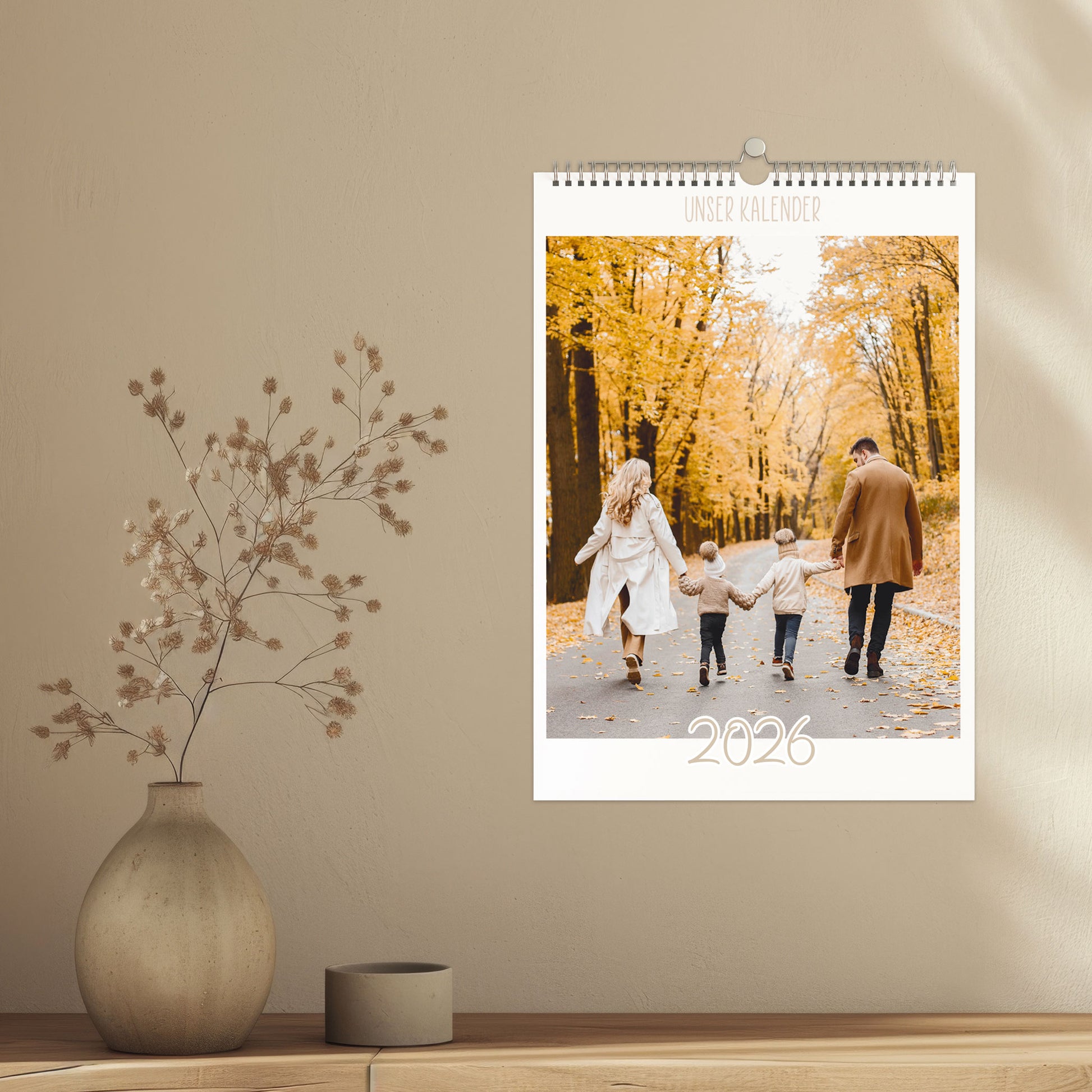 Wandkalender für Familien 