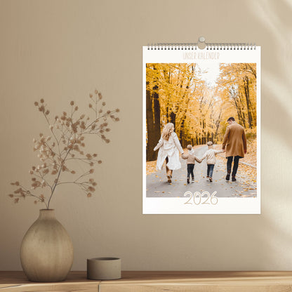 Wandkalender für Familien 