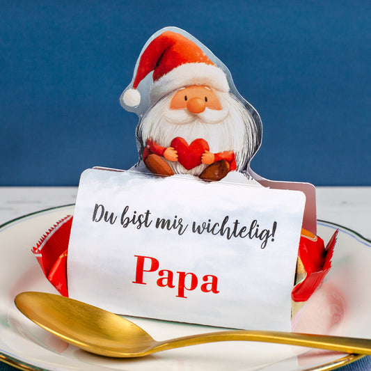 Mini Stollen to go mit Wunschtext als kleines Geschenk zu Weihnachten Gastgeschenk