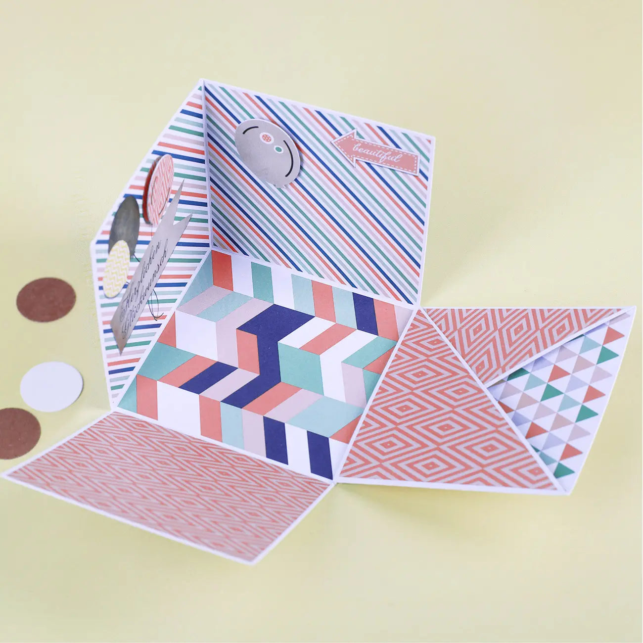 Überraschungsbox für Frauen - aufgklappt