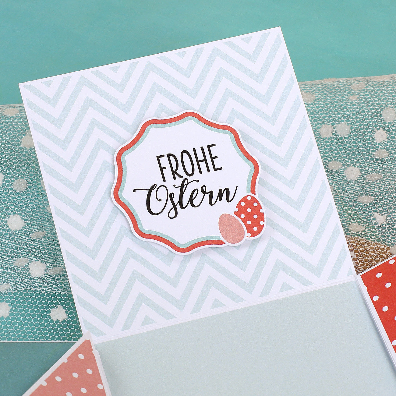 Überraschungsbox zu Ostern mit niedlichem Osterhasen und Ihrem Wunschnamen