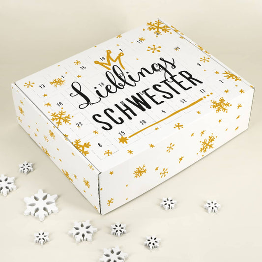 Adventskalender zum selber füllen für Ihren Liebling