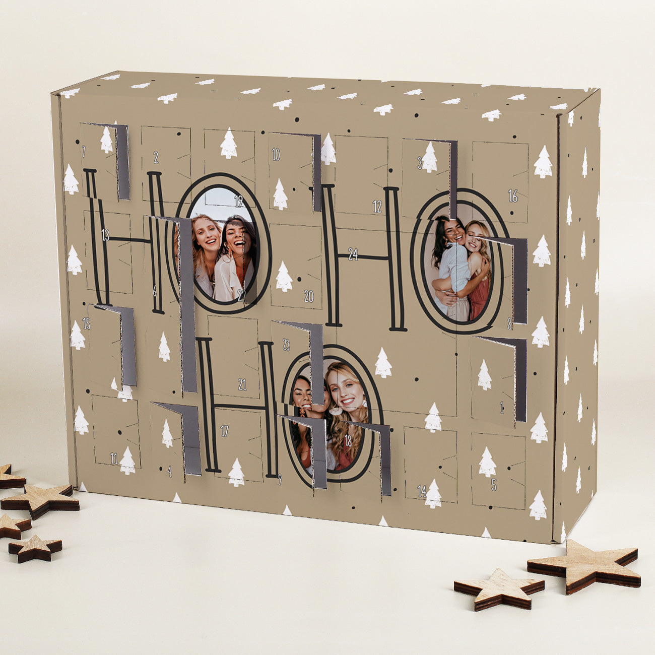 Perforierte Fächer zum leichten Öffnen