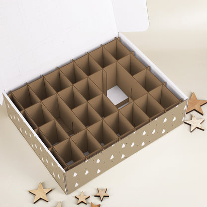 Steck-Inlay mit 24 Fächern