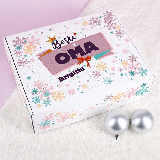 Beste Oma - Adventskalender mit Name